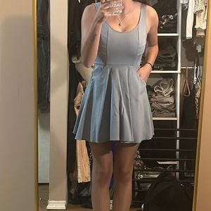 XS blue/ gray dress